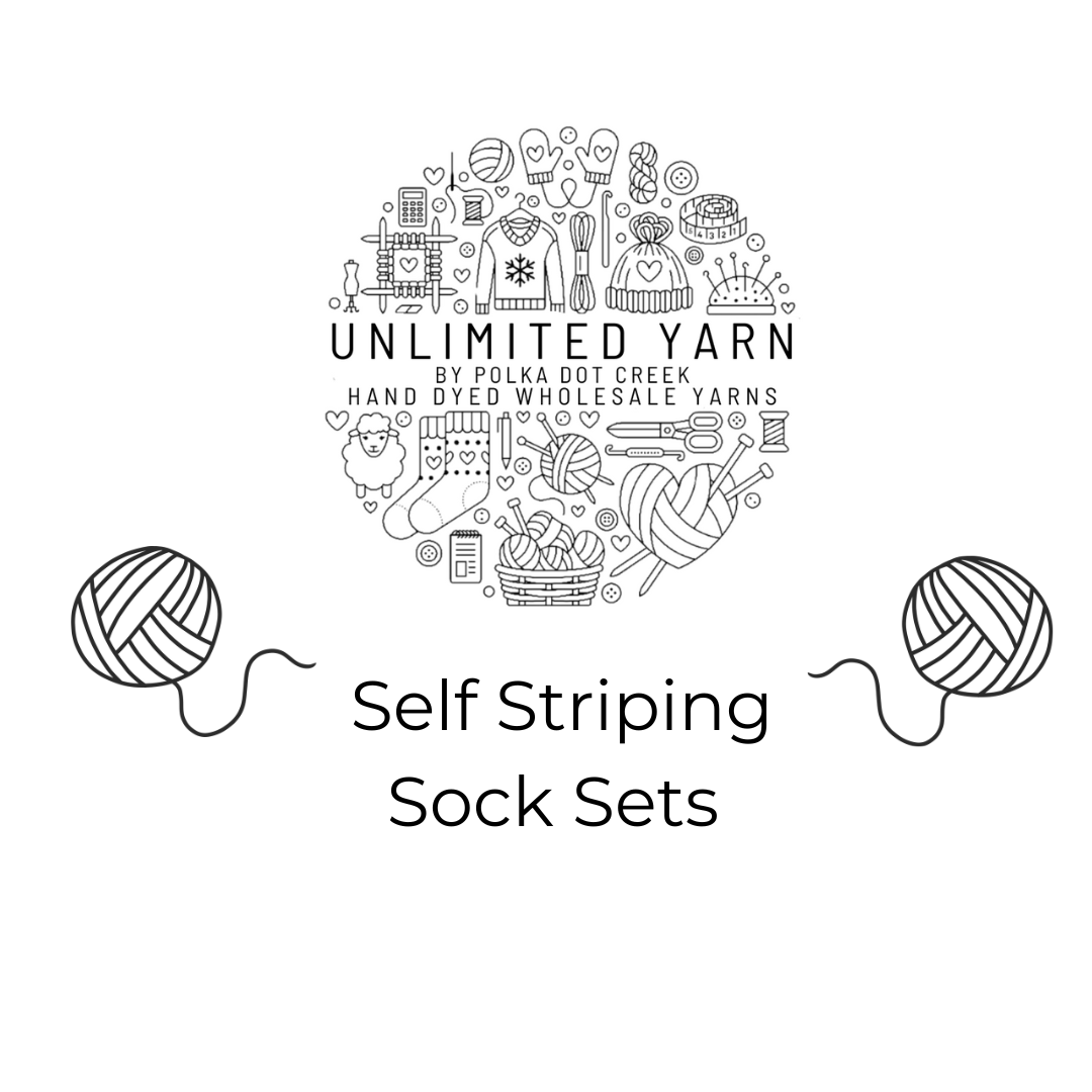 Self Striping Sock Sets