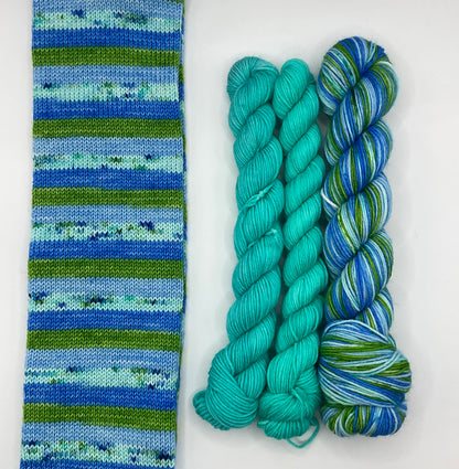 Classic Self Striping DK Sock Set