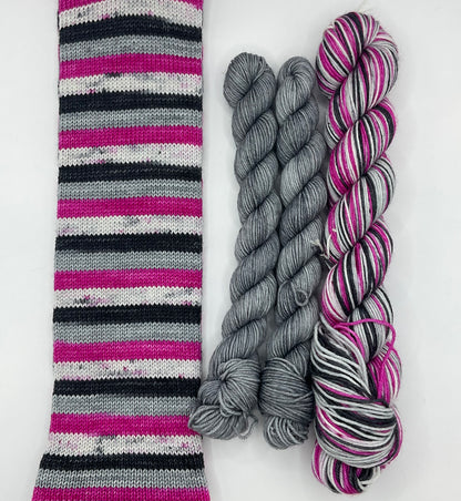 Classic Self Striping DK Sock Set