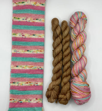 Classic Self Striping DK Sock Set