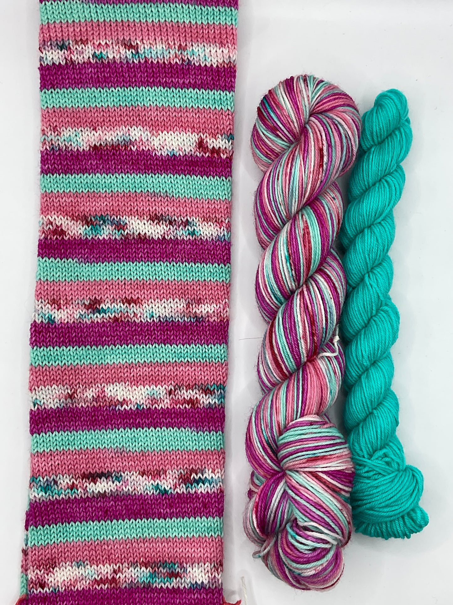 Valentine Fingering Self Striping Sock Sets